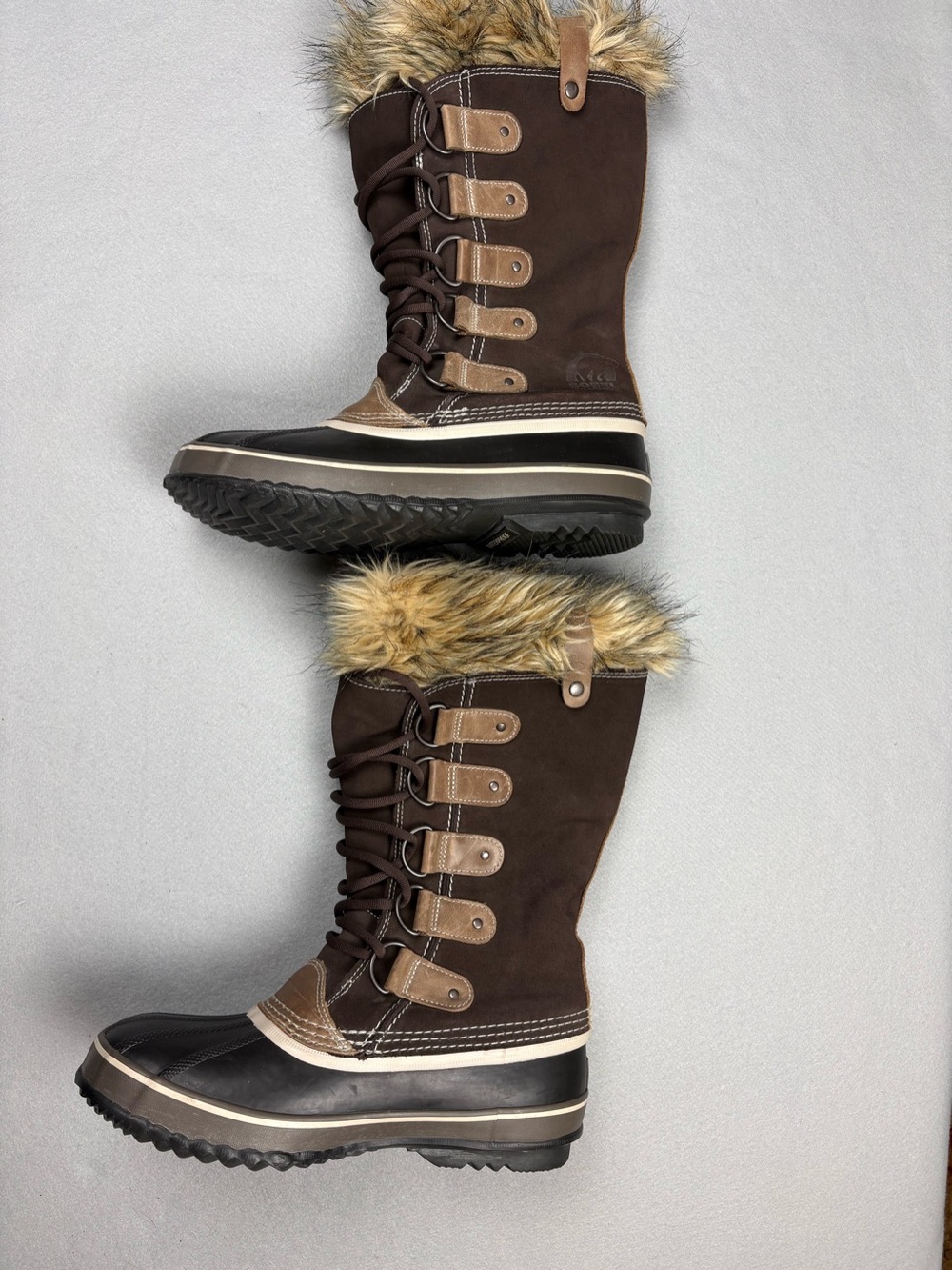 Sorel Joan of Arctic Waterproof Snow Boots Brown Women’s 10